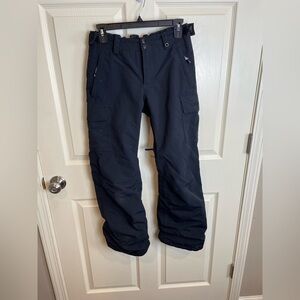 Burton kids “Dhaka” snowboard pants large  Black Cargo